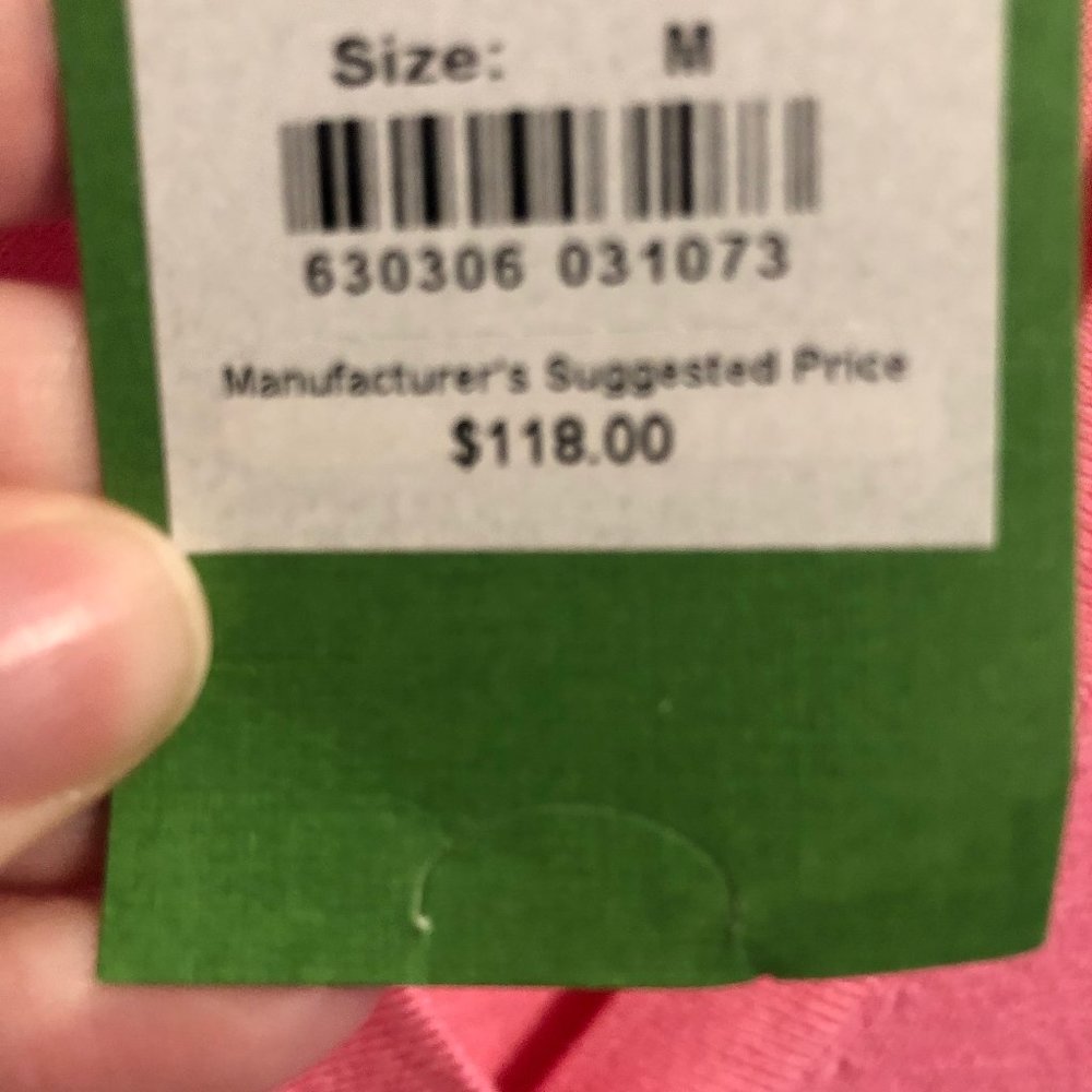 Lilly Pulitzer | Pretty Pink Button Front Cardigan M M - Picture 3 of 4